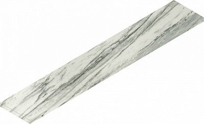 Ступень угловая левая Skyfall Bianco Paradiso ScalinoSx 620070001550 (33x160)