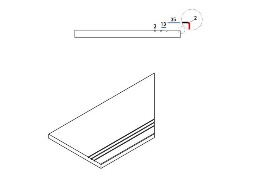 Grigio Bordo Grip Dx 620090000709 (30x60) 620090000709