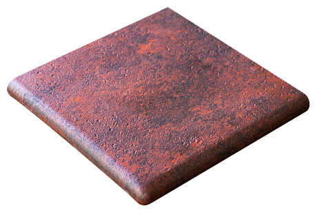 Ступень Esquina Redonda Jasper Rojo (33x33) 901641