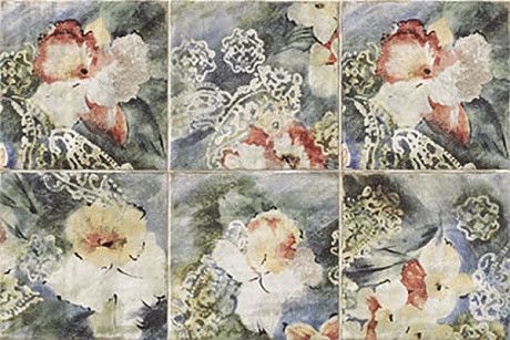 Наcтенная плитка Livorno Decor Mori (20x20) PT02477