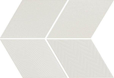Керамогранит Rhombus White (14x24) 21294