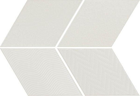 Керамогранит Rhombus White (14x24) 21294