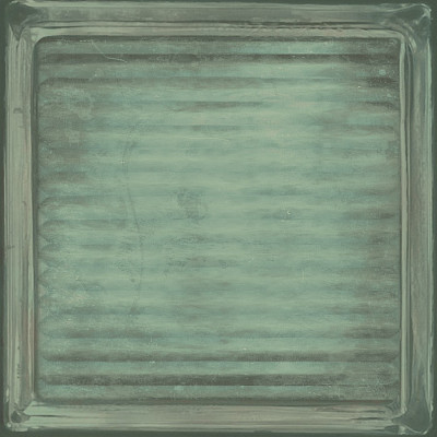 Керамическая плитка Glass Green Brick Brillo (20x20) 4-107-7