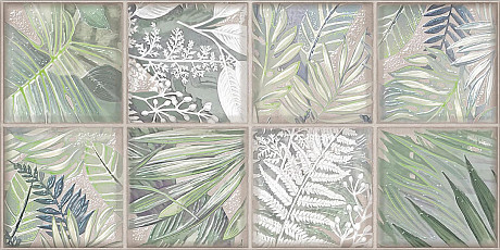 Декор 31.5*63 MAIOLICA COLLAGE CREMA (31.5x63)