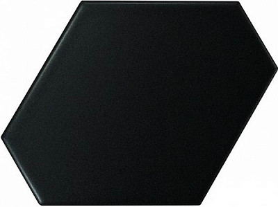 Керамическая плитка Scale Benzene Black Matt (10.8x12.4) 23832