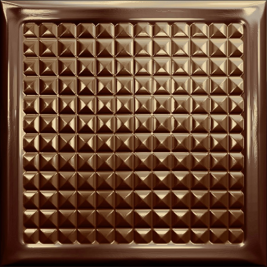 Керамическая плитка Glass Titanium Brick Brillo (20x20) 4-107-8 4-107-8