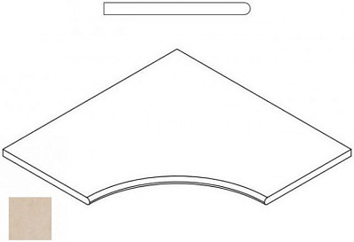 Magnesio Bordo Angolare Round 30 620090000395 (60x60)