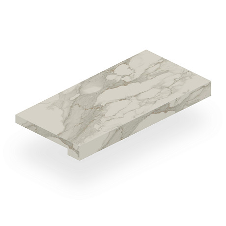 Ступень фронтальная Empire Arabescato Scalino Front. 620070002092 (33x60)