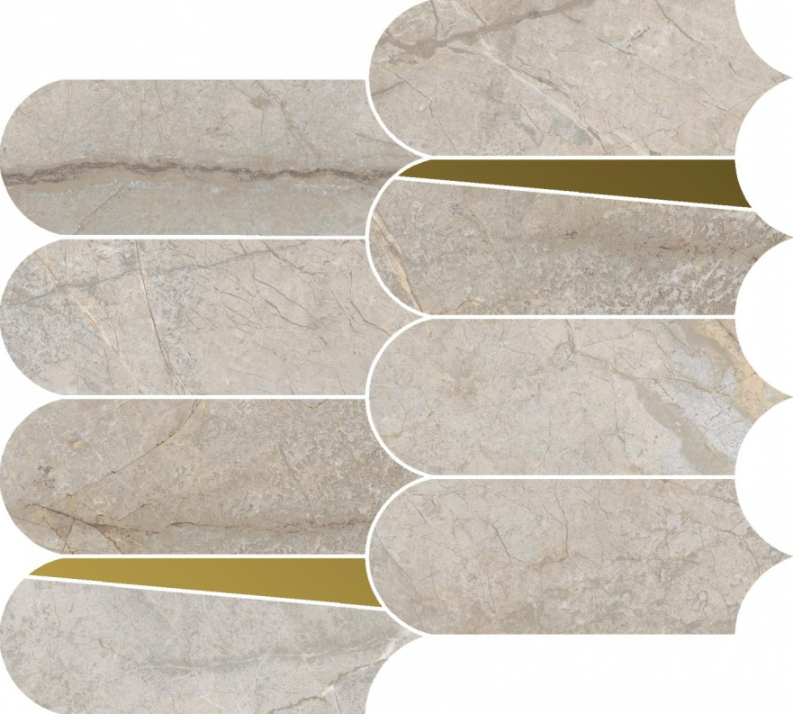 Мозаика Stellaris Elegant Silver Mosaico Elegant (32.5x36.1) 620110000233