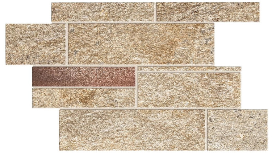 Мозаика Norde Oro Brick Corten (39x27.8) A597 A597