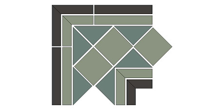 Угол MELBOURNE GREEN CORNER (24x24x20.1)