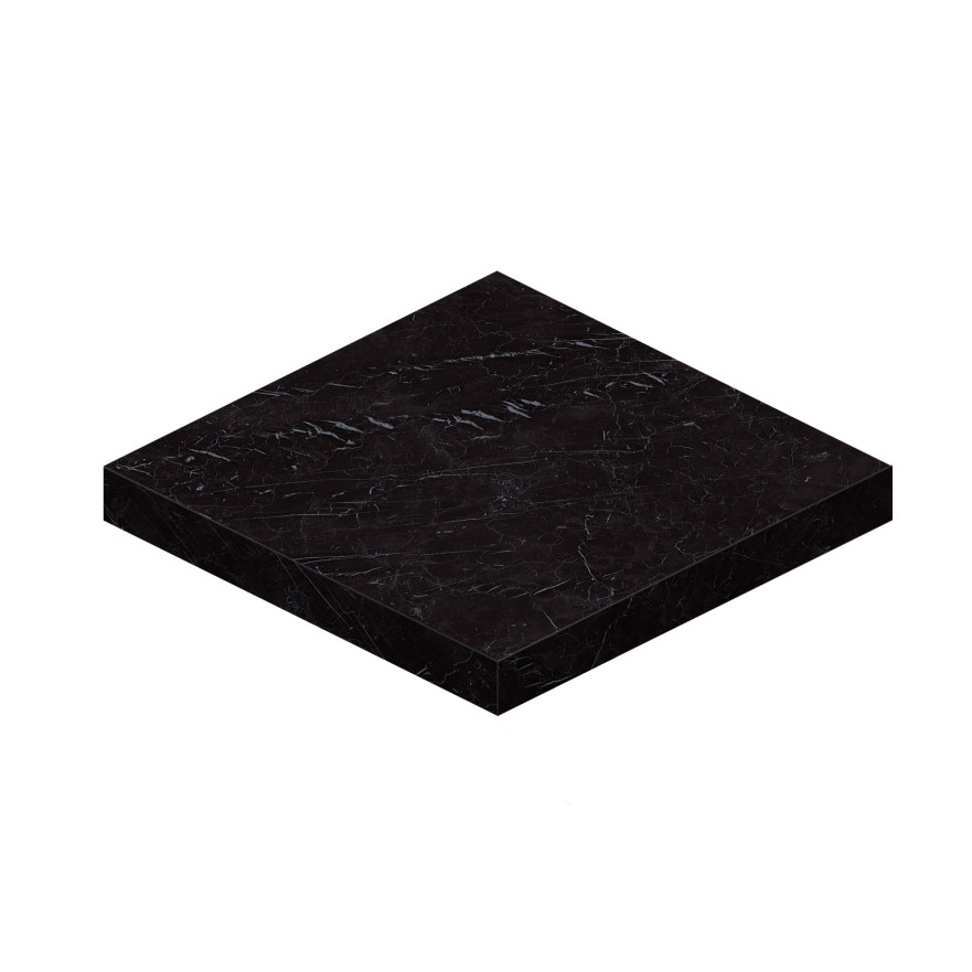 Ступень Marvel Nero Marquina Scalino Ang. Sx (33x33) ATED ATED