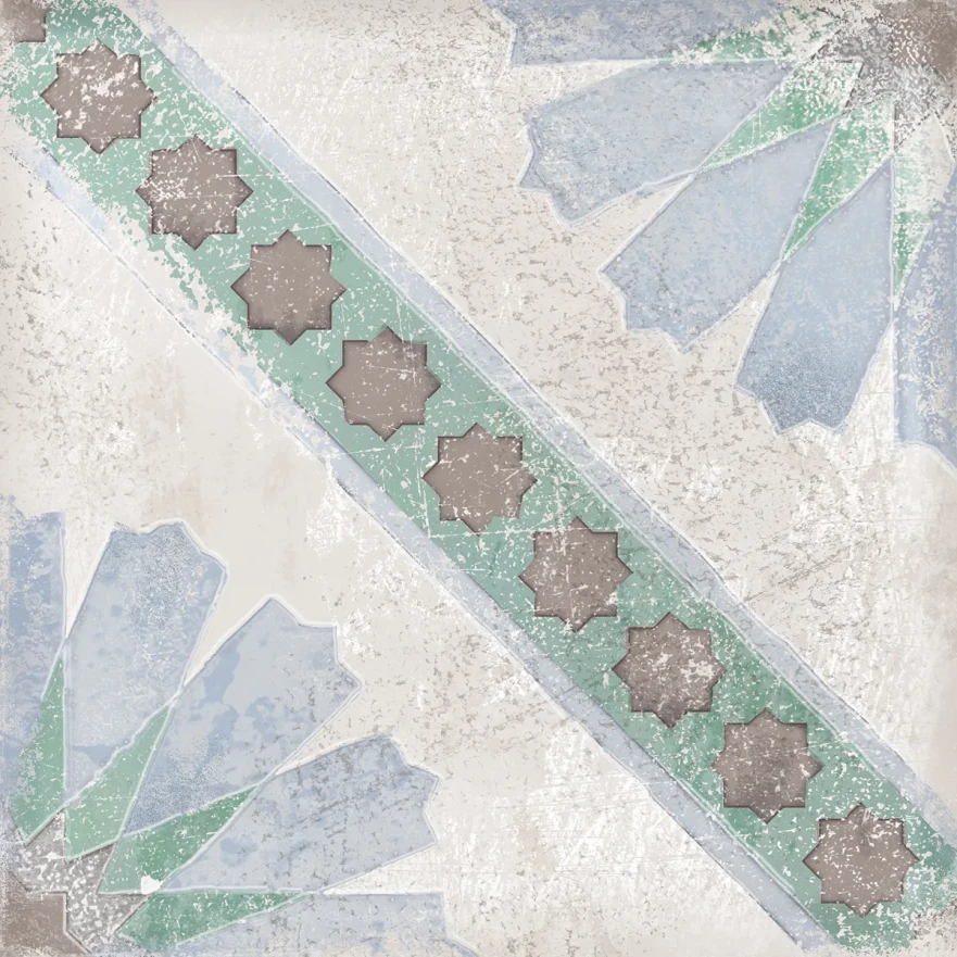 Керамическая плитка Mate Decor Zellige (15x15) 00-00108863 00-00108863