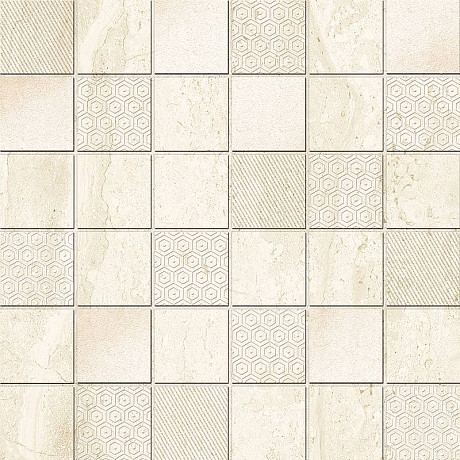 Мозаика (30x30) OLIMPIA CREMA DECOR MOSAIC