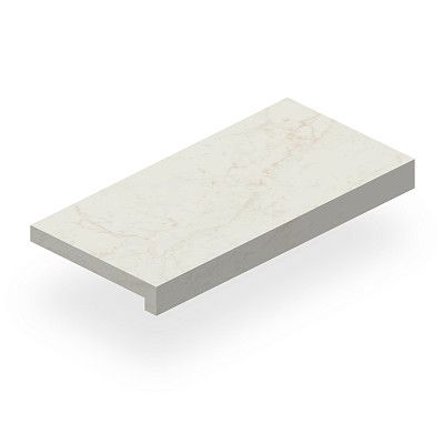 Ступень Marvel Calacatta Delicato Scalino Lapp (37.5x150) A443