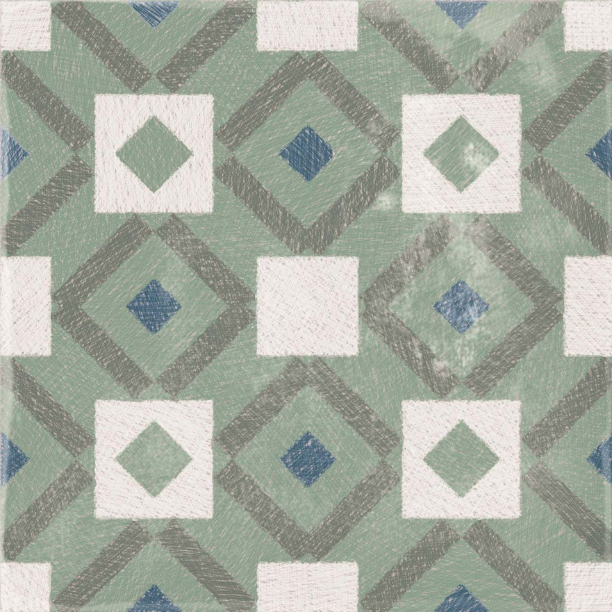 Керамогранит Play Labyrinth sage PF60003369 (20x20) PF60003369