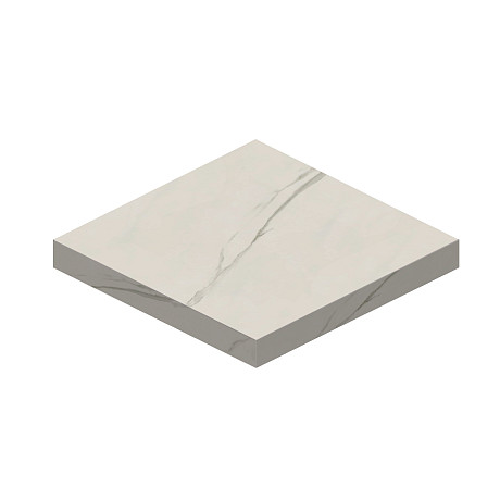 Ступень Marvel Meraviglia Calacatta Meraviglia Scalino Angolare Lapp. AJWW (33x33)