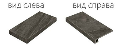 Ступень угловая левая Climb Graphite Scalino Sx 620070000746 (33x60)