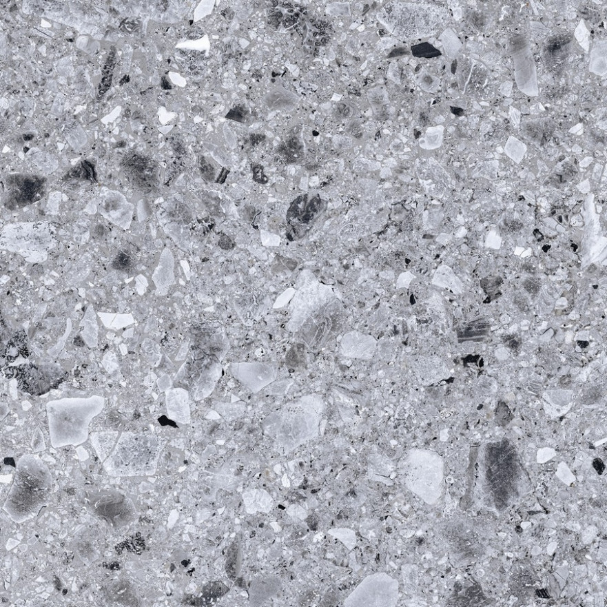 Керамогранит Terrazzo Light Grey Matt. (60x60) K-331 K-331/MR/600x600