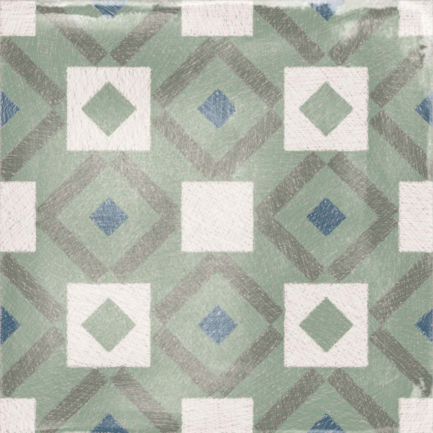 Керамогранит Play Labyrinth sage PF60003369 (20x20) PF60003369