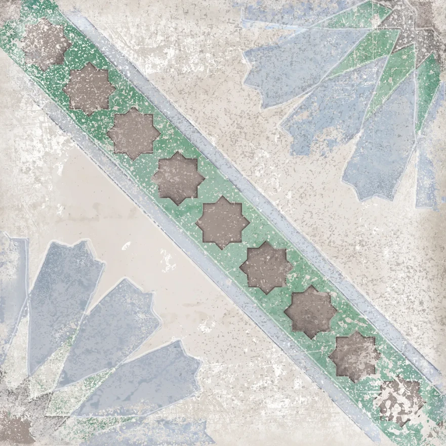 Керамическая плитка Mate Decor Zellige (15x15) 00-00108863 00-00108863