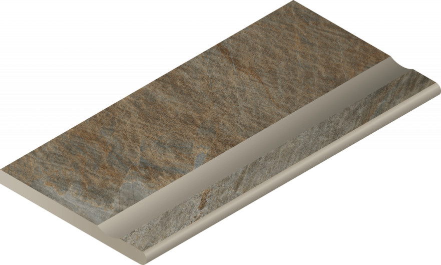 Бортик с выемкой закругленный Dark Bordo Svasato Round 620090000212 (30x60) 620090000212