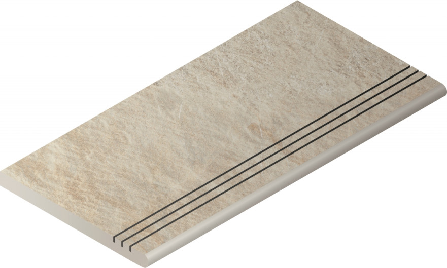 Ступень закругленная White Gradino Round Grip 620040000022 (30x60) 620040000022