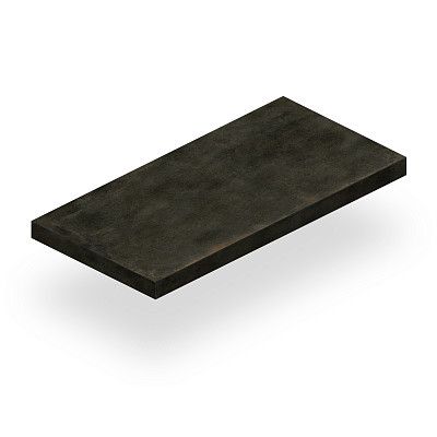 Ступень угловая левая Континуум брасс дарк620070002368 (33x160)