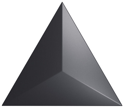 Керамическая плитка Traingle Level Black Matt (15x17) 218242