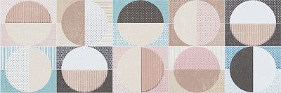 Декор Dec Circles Cold Brillo 25*75