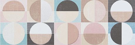 Декор Dec Circles Cold Brillo 25*75