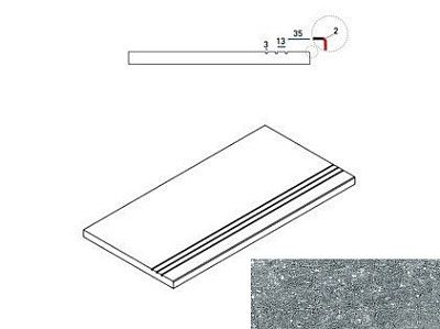 Silver Bordo Grip 620090000620 (30x60)