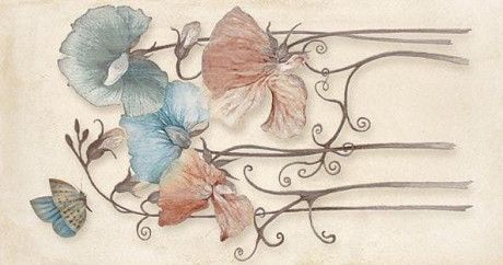 Керамическая плитка Retro Decorado 1A Beige (31.6х59.34)