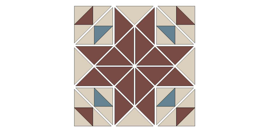 Мозаика BAKU B-R SHEET (29.8x29.8)