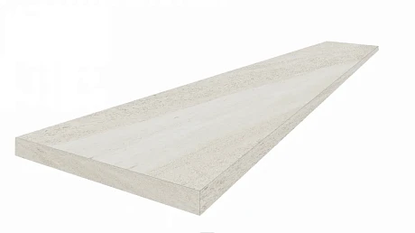 Ступень угловая левая Contea уайт 620070002574 (33x60)