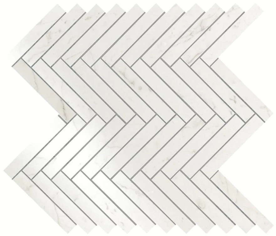 Мозаика Marvel Carrara Pure Herringbone Wall (30.5x30) 9SHC 9SHC