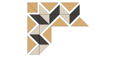 Угол INVER JEDDAH CORNER (10.7x10.7x5.3)