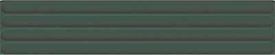 Керамическая плитка Plinto In Green Matt 10,7*54,2
