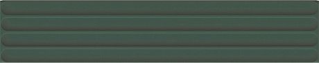 Керамическая плитка Plinto In Green Matt 10,7*54,2