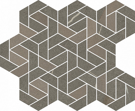 Мозаика Metropolis Arcadia Brown Mosaico Icon 620110000157 (28.6x34.7)