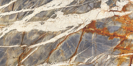 Керамогранит Ultra Marmi BLUE TEMPEST Block B Luc Shiny (300х150) 6mm UM6L300692B