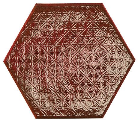 Декор Rain Bordeaux Mist 19,8*22,8