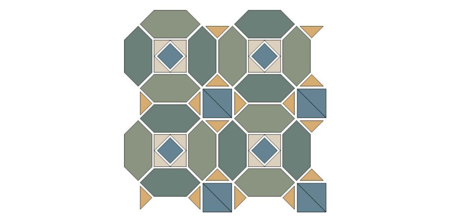 Мозаика ABU DHABI SHEET (29.6x29.6)