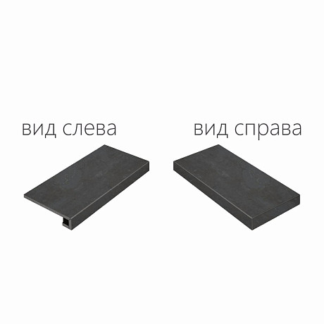 Ступень угловая правая Surface Steel ScalinoDx 620070001358 (33x160)