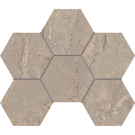 Мозаика BR02 Hexagon (25x28,5) непол.