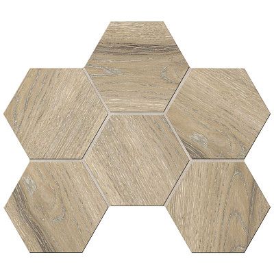 Мозаика DA02 Hexagon (25x28,5) непол.x10