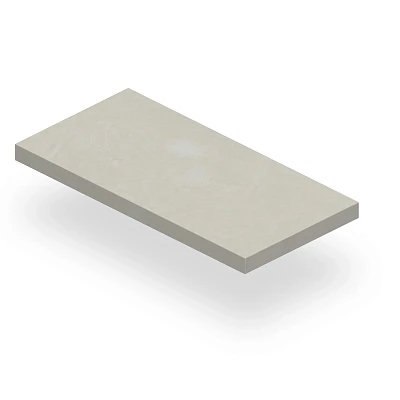 Ступень угловая левая Rinascente Resin White Sc.A.SX/Рин.Ре. Вайт (33x80) 620070002730