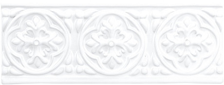 Бордюр Adst4001 Relieve Palm Beach Snow Cap (7.5x19.8) ADST4001