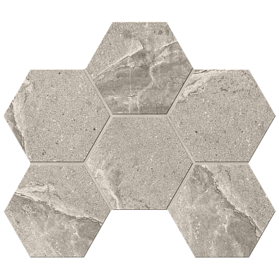 Мозаика KA02 Hexagon (25x28,5) непол.x10