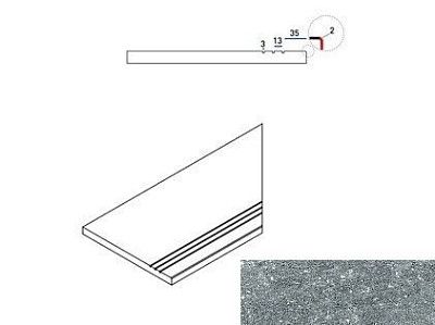 Silver Bordo Grip Dx 620090000621 (30x60)